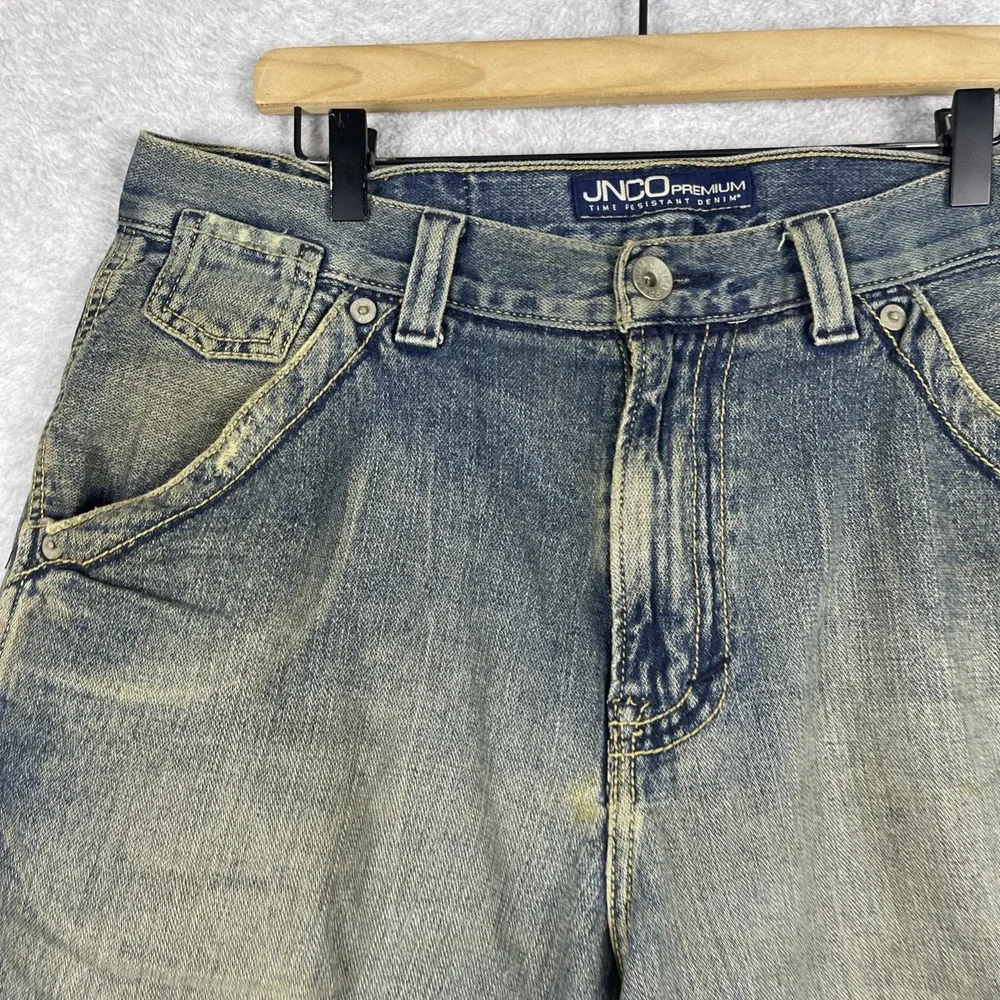 JNCO Cooper Carpenter Jorts Mens 36 Shorts Y2K Skater Grunge Streetwear - Picture 3 of 16